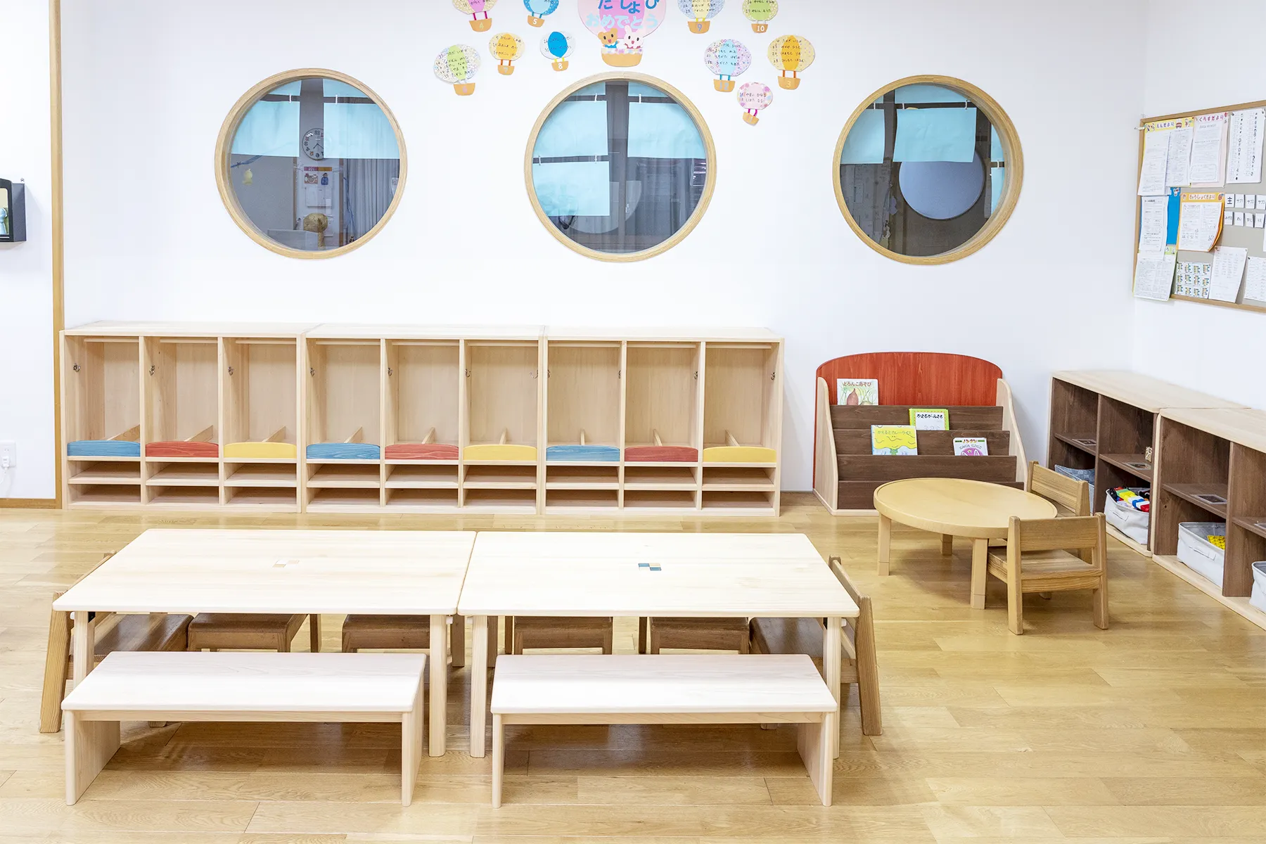 保育室（2歳児 もも組）