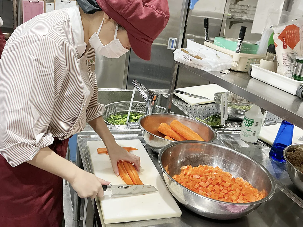 専門の栄養士との連携
